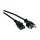 VALUE Netzkabel T12 auf C13, schwarz, 3 m