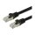 VALUE Patchkabel Kat.6 Class E FTP extra-flach schwarz 3m