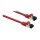 VALUE S/FTP-(PiMF-) Patchkabel Cat.8 (Class I), LSOH, Litzendraht, rot, 3 m