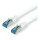 VALUE Patchkabel Cat.6A (Class EA) S/FTP (PiMF), LSOH, wei, 0,15 m