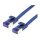 VALUE Patchkabel Cat.6A (Class EA) FTP, extra-flach, blau, 2 m