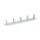 VALUE 19-Zoll-Frontplatte, h/v Kabelfhrung, Typ C, grau