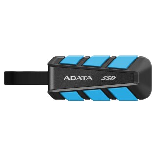 500GB ADATA SC740 External SSD (schwarz/blau, USB-C 3.2 Gen 2 (10 Gbit/s))