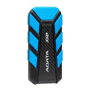 1TB ADATA External SSD SD820 (schwarz/blau, USB-C 3.2 Gen 2 (10 Gbit/s))