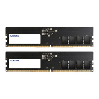 64GB ADATA DIMM 4800 (2x 32 GB) Dual-Kit (schwarz, AD5U480032G-DT, Premier)
