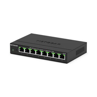 NETGEAR MS308 - Switch - Multi-Gigabit - unmanaged - 8 x 100/1000/2.5G - Desktop, wandmontierbar