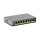 NETGEAR Easy Smart GS108EP - Switch - L3 - Smart - 8 x 10/100/1000 (PoE+) - Desktop, wandmontierbar - PoE+ (62 W)