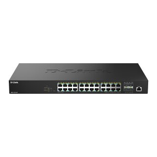 D-Link DMS-1250-28P/E 28-Port PoE Multi-GB Smart Man. Switch