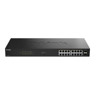 D-Link DGS-1018P/E 18-Port-Gigabit-PoE+-Switch