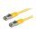ROLINE Patchkabel Kat.5e Class D S/FTP gelb 2m