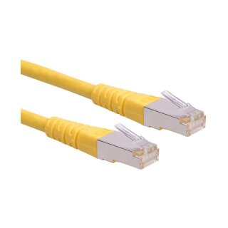 ROLINE Patchkabel Kat.6 Class E S/FTP PiMF gelb 3m
