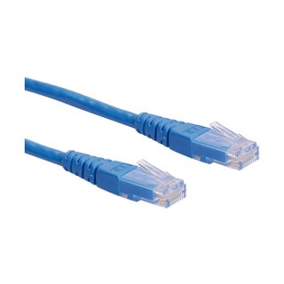 ROLINE Patchkabel Kat.6 Class E UTP blau 1,5m