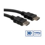 ROLINE HDMI High Speed Kabel mit Ethernet, LSOH, schwarz,...