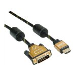 ROLINE GOLD Monitorkabel DVI (24+1) - HDMI, ST/ST, 1 m