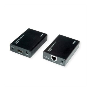 ROLINE HDMI A/V Extender ber Kat.6A Kabel, 4K@60Hz, 30 m