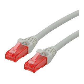 ROLINE Patchkabel Cat.6 UTP, Component Level, LSOH, grau, 20 m