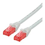 ROLINE Patchkabel Cat.6 UTP, Component Level, LSOH, wei, 1 m