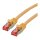ROLINE Patchkabel Cat.6 S/FTP (PiMF), Component Level, LSOH, gelb, 1 m
