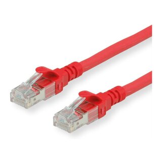 ROLINE Patchkabel Cat.6A UTP, Component Level, LSOH, rot, 0,5 m