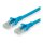 ROLINE Patchkabel Cat.6A S/FTP (PiMF), Component Level, LSOH, blau, 0,3 m