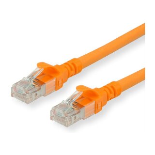 ROLINE Patchkabel Cat.6A UTP, Component Level, LSOH, orange, 0,3 m