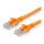 ROLINE Patchkabel Cat.6A UTP, Component Level, LSOH, orange, 0,3 m
