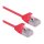 ROLINE U/FTP DataCenter Patchkabel Cat.6A (Class EA), LSOH, slim, rot, 0,3 m