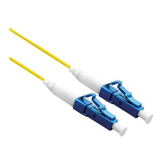 ROLINE Glasfaserkabel 9/125 m OS2, LC/LC, LSOH, simplex, gelb, 10 m