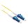 ROLINE Glasfaserkabel 9/125 m OS2, LC/LC, LSOH, simplex, gelb, 10 m
