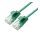 ROLINE GREEN UTP Patchkabel Cat.6A (Class EA), LSOH, slim, grn, 0,3 m
