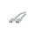 ROLINE Patchkabel Kat.5e Class D S/FTP grau 3m
