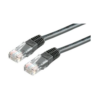 ROLINE Patchkabel Kat.5e Class D UTP schwarz 2m