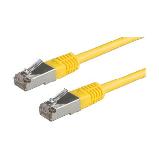ROLINE Patchkabel Kat.5e Class D S/FTP gelb 5m