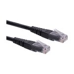 ROLINE Patchkabel Kat.6 Class E UTP schwarz 3m