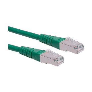 ROLINE Patchkabel Kat.6 Class E S/FTP PiMF grn 10m