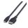 ROLINE HDMI High Speed Kabel mit Ethernet HDMI ST - Micro HDMI ST 2m