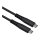 ROLINE USB4 Gen3x2 Kabel, C?C, ST/ST, 8K UHD-2, 80Gbit/s, 240W, schwarz, 1 m