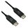 ROLINE DisplayPort v2.1 Kabel (AOC), 10K@60Hz, 54Gbit/s, UHBR13.5, ST/ST, 15 m