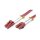 ROLINE LWL-Kabel 50/125m OM4, LC/LC, stahlarmiert, LSOH, violett, 20 m
