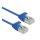 ROLINE GREEN U/FTP Patchkabel Cat.6A (Class EA), LSOH, slim, blau, 1 m