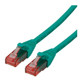 ROLINE Patchkabel Cat.6 UTP, Component Level, LSOH, grn, 0,5 m