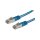 ROLINE Patchkabel Kat.6 Class E S/FTP PiMF blau 3m