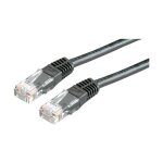 ROLINE Patchkabel Cat5e UTP 0,5m schwarz