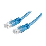 ROLINE Patchkabel Kat.5e Class D UTP blau 1m