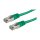 ROLINE Patchkabel Kat.5e Class D S/FTP grn 1m
