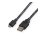 ROLINE USB 2.0 Kabel USB A ST - Micro USB B ST schwarz 1,8m