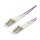 ROLINE LWL-Kabel 50/125um OM4 LC/LC violett 10m