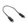 ROLINE USB 2.0 Ladekabel, Micro B - Micro B, ST/ST, schwarz, 0,3 m