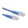 ROLINE Patchkabel Kat.6 Class E S/FTP PiMF blau 0,3m