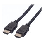 ROLINE HDMI High Speed Kabel mit Ethernet, schwarz, 1,5 m